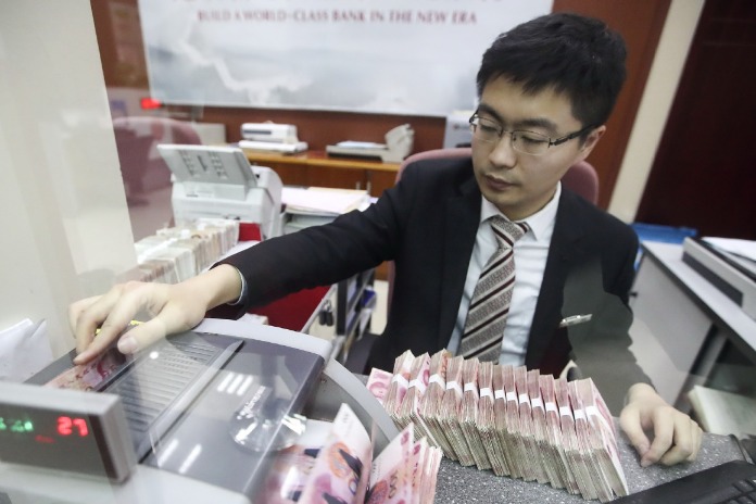 Chinese banking sector's net external liabilities at $37.9b