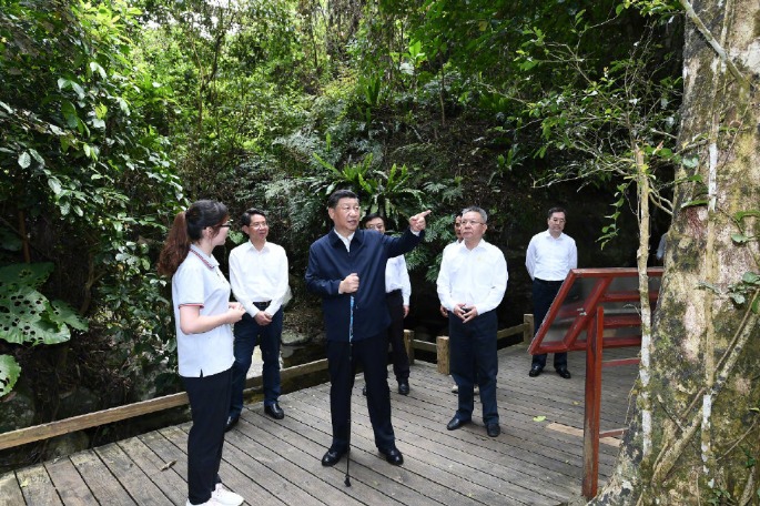 Xi stresses boosting national park development in Hainan