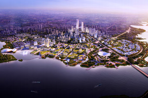 Wuxi soliciting logo for Lihu Lake Future City with huge reward