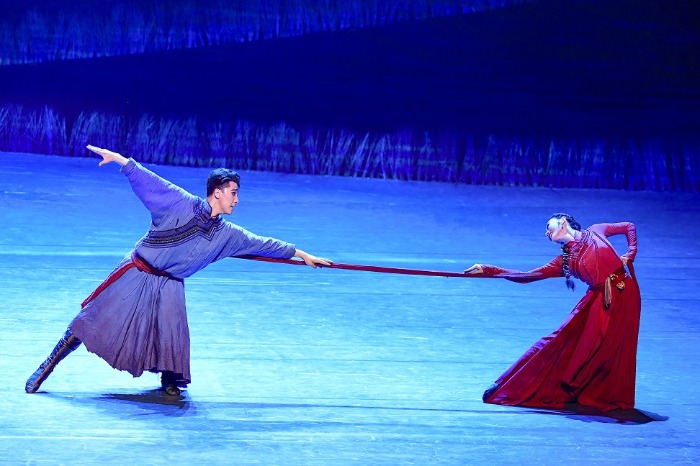 Dance drama on Mongolian cavalry restaged