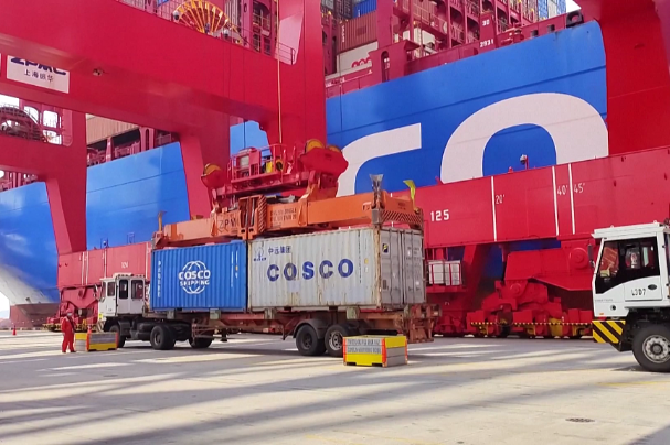 Shanghai Port sees steady recovery of container throughput as COVID-19 under control