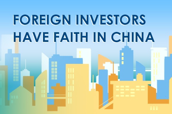 Foreign investors have faith in China