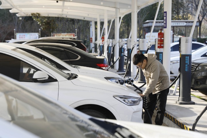 China sees over 10m new energy vehicles on road