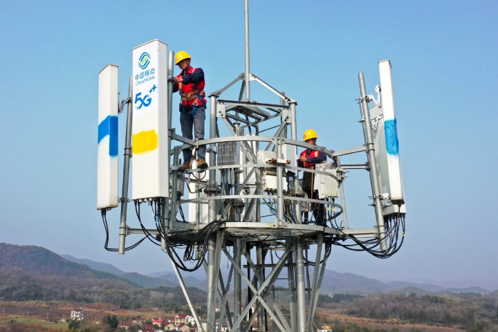 China has over 1.85m 5G base stations in use