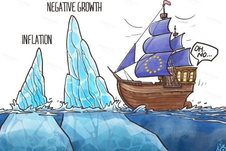 A cold voyge to high inflation and negative growth