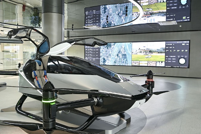 Electric flying cars eye on future 3D transportation