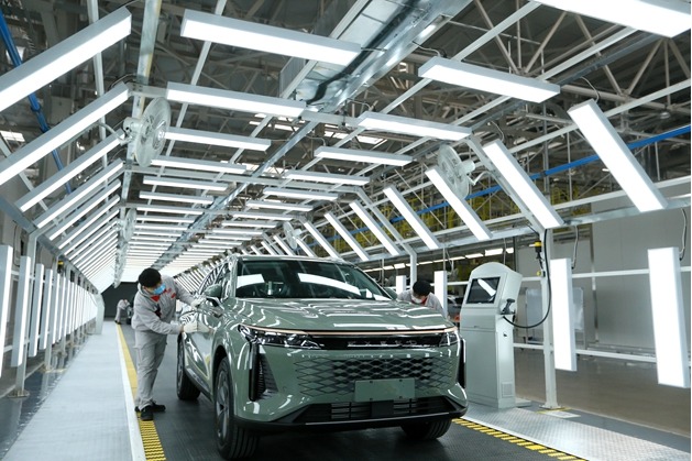 Chery's Qingdao gigafactory starts operations