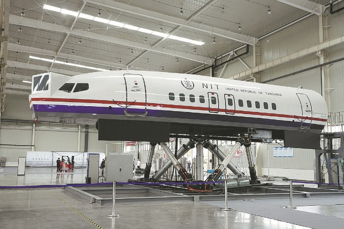 Henan flaps wings for global aviation simulator edge