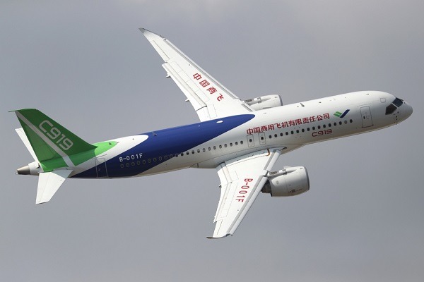 First C919 to be delivered at Hongqiao airport