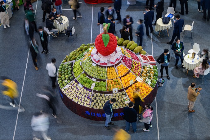 Winter agriculture fair kicks off in Hainan