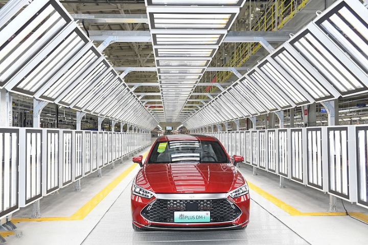 BYD expects quadrupled 2022 net profit