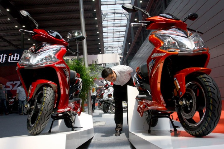 China's electric two-wheelers go popular in Cambodia