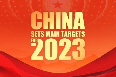 China sets main targets for 2023 in government work report