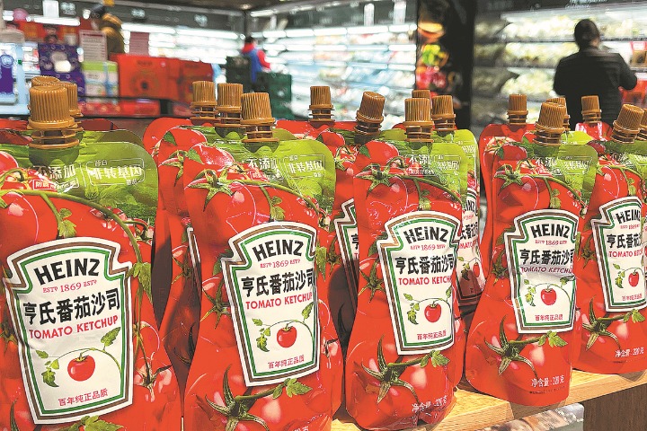 Kraft Heinz seeks gains in 'gigantic' Chinese market