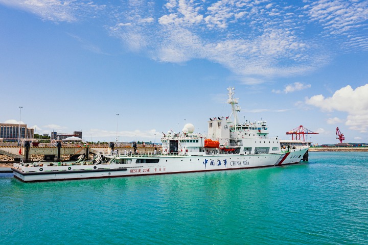 Joint patrol underway in Taiwan Straits