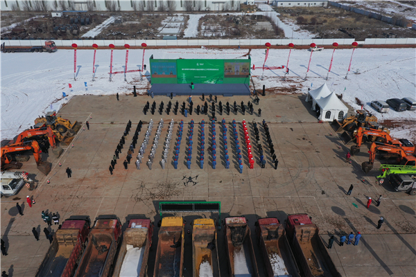 World's largest green hydrogen plant breaks ground in Ordos