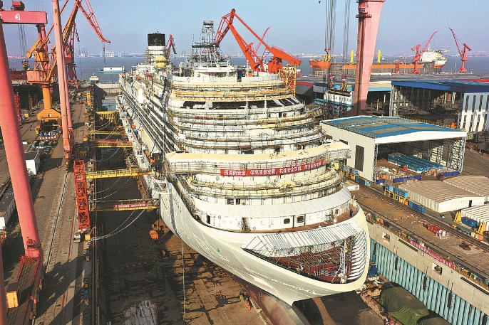 China stays top on global shipbuilding ranks