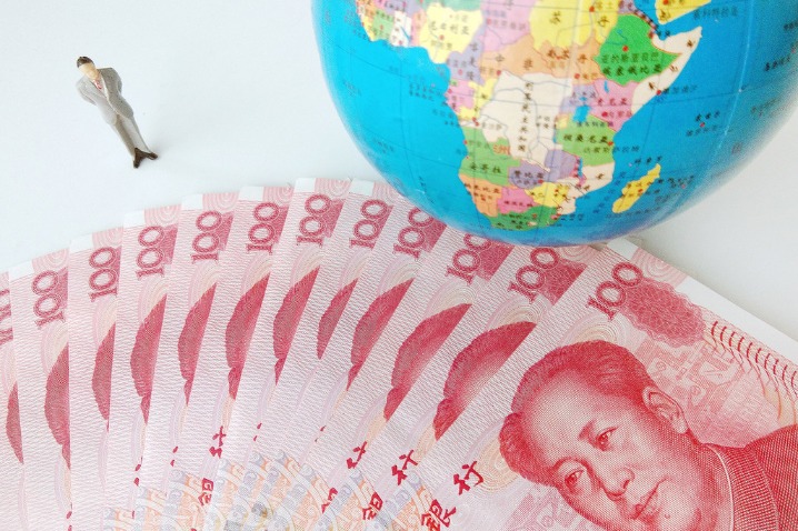 RMB's influence increasing under current intl monetary system