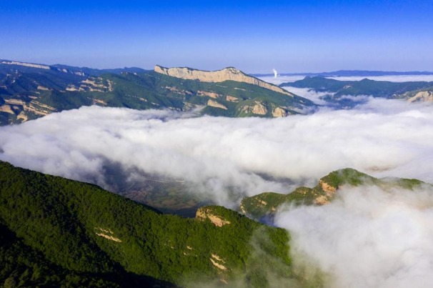 Rain gives way to sun and clouds in Shanxi