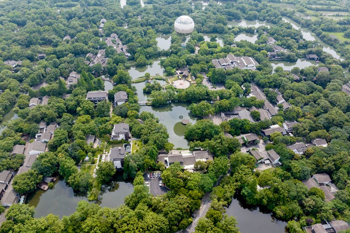 Embrace the beauty of summer at Xixi park in Hangzhou