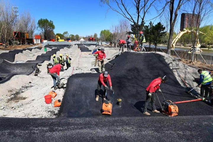 International pump track park to open in China's Shenyang