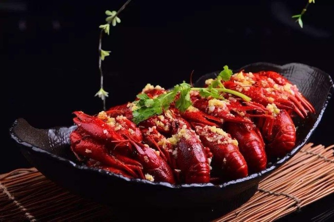 Braised crawfish