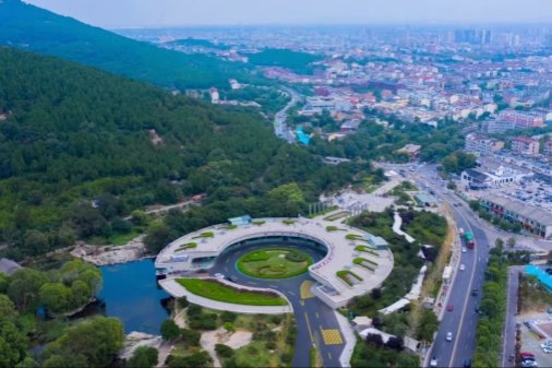 Aerial photos show charming Tai'an