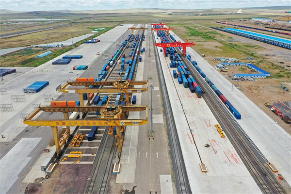 Manzhouli port records sharp growth