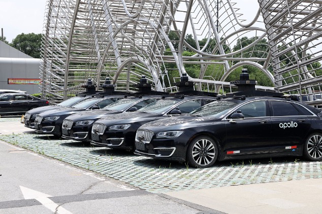 Driverless robotaxi services launched in Shanghai's Pudong district