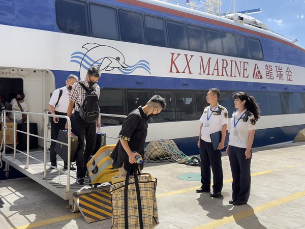 Travel between Xiamen and Kinmen island hits 20 million