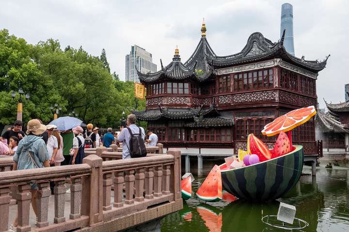 Experience the summer fun at Shanghai Yuyuan Garden