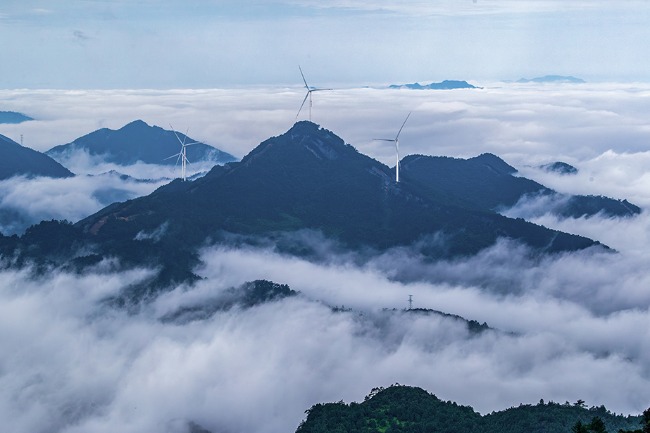 Nature's watercolor canvas: Fengchui village in Chongqing