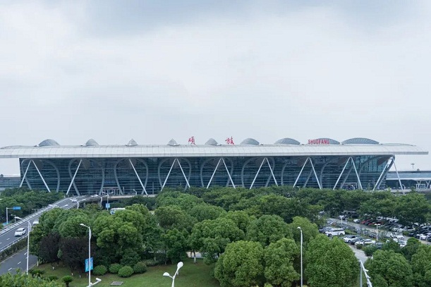 Shuofang airport sees 10% rise in cargo, mail throughput in H1