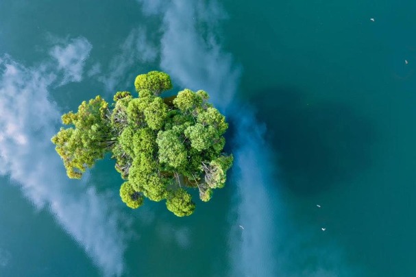 Yunnan's Erhai Lake shimmers in autumn glory