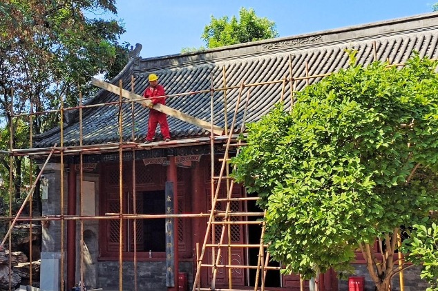 Zhuozhou completes repairs on cultural relics damaged by floods