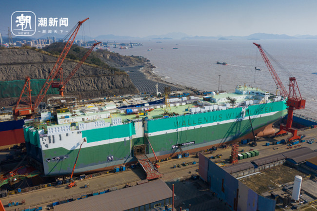 Zhoushan's Putuo district makes progress in upgrading ship repair industry
