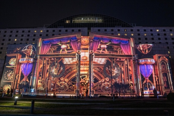 2023 Beijing Chaoyang International Light Festival kicks off