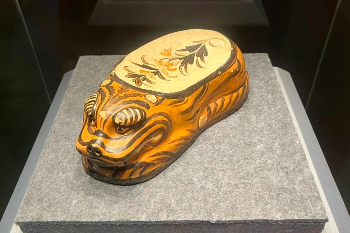 Shaanxi exhibition unveils splendor of ancient Chinese pillow artifacts