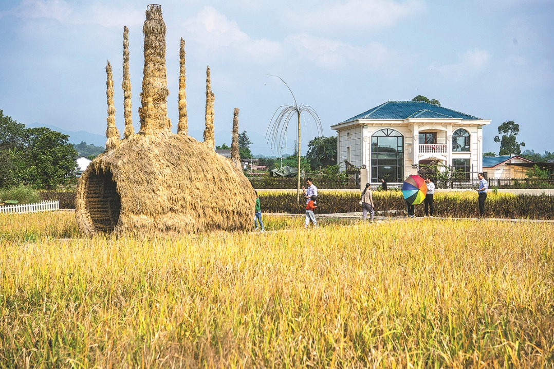 Art project gives Chongqing village a new lease on life