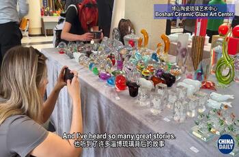 Zibo culture enchants foreign journalists