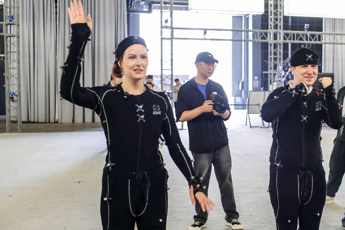 Exploring motion capture magic in Qingdao