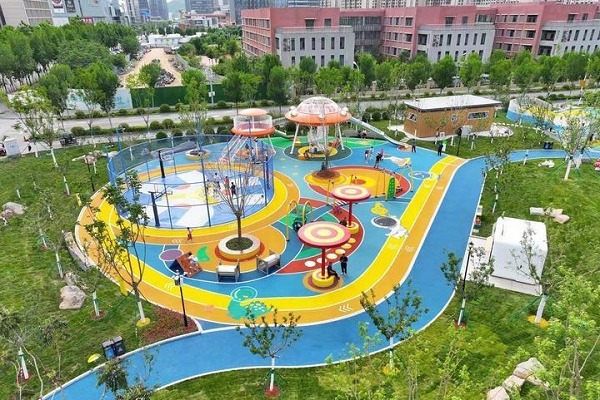 Jinan opens 1st child-friendly park