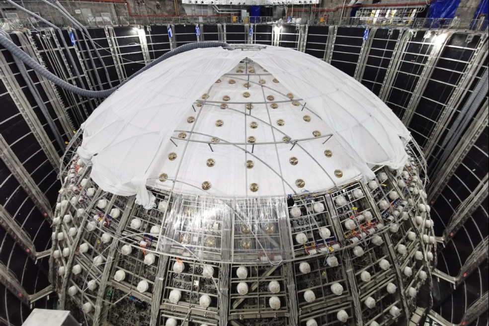 World's largest acrylic sphere to be completed in Jiangmen