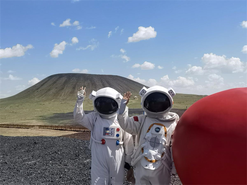 Volcanic museum in Ulaanqab out of this world