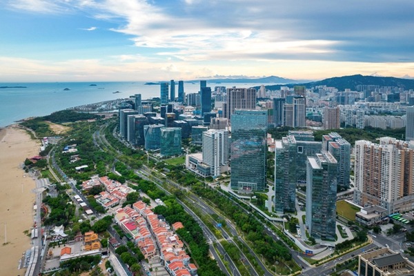 Xiamen, Garden on the Sea, listed as a leading city in intl image