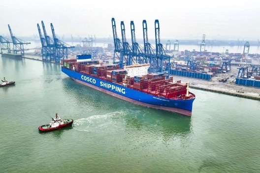 Chinese seaport cities register soaring output of port economy in 2023