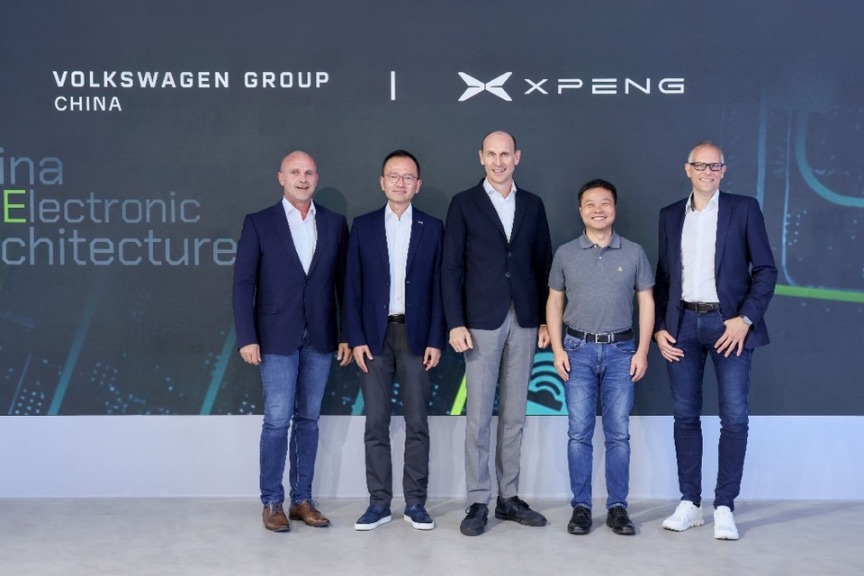 VW, Xpeng expand EV cooperation