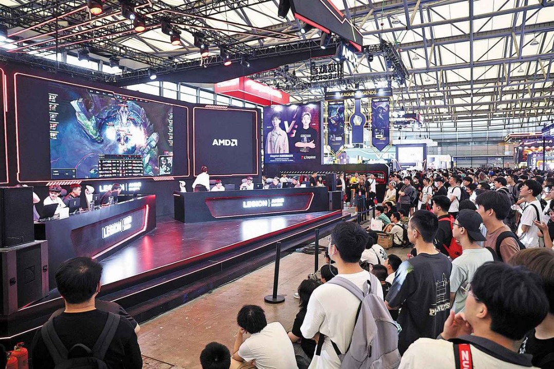 China's gaming industry thrives in H1