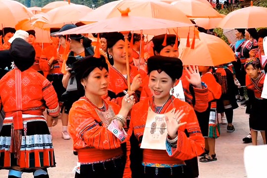 Sun Clothes Day in Dazhai village