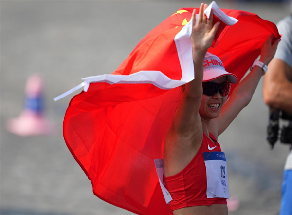 Inner Mongolia's Yang Jiayu wins gold in Paris Olympics race walk